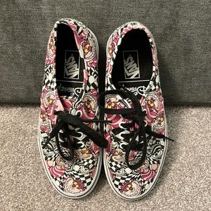 Vans Size 7 Limited Edition Disney- Cheshire Cat